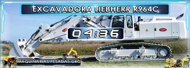 Video de Excavadora Hidráulica Liebherr R964C