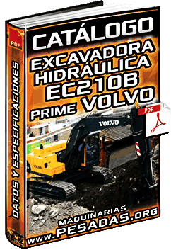 Catálogo de Excavadora Hidráulica EC210B Prime Volvo