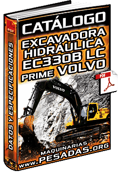 Catálogo de Excavadoras Hidráulicas EC330B y EC330B LC Prime Volvo