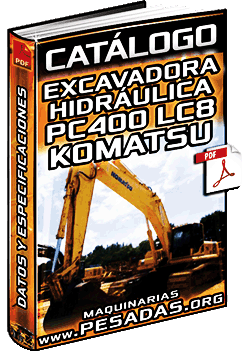 Catálogo de Excavadora Hidráulica PC400LC-8 Komatsu